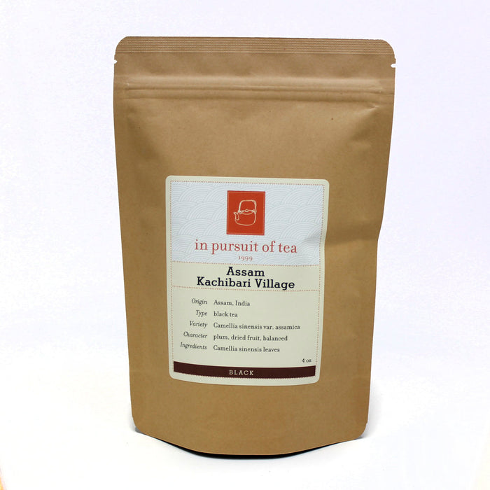 Assam Kachibari Village black tea retail bag
