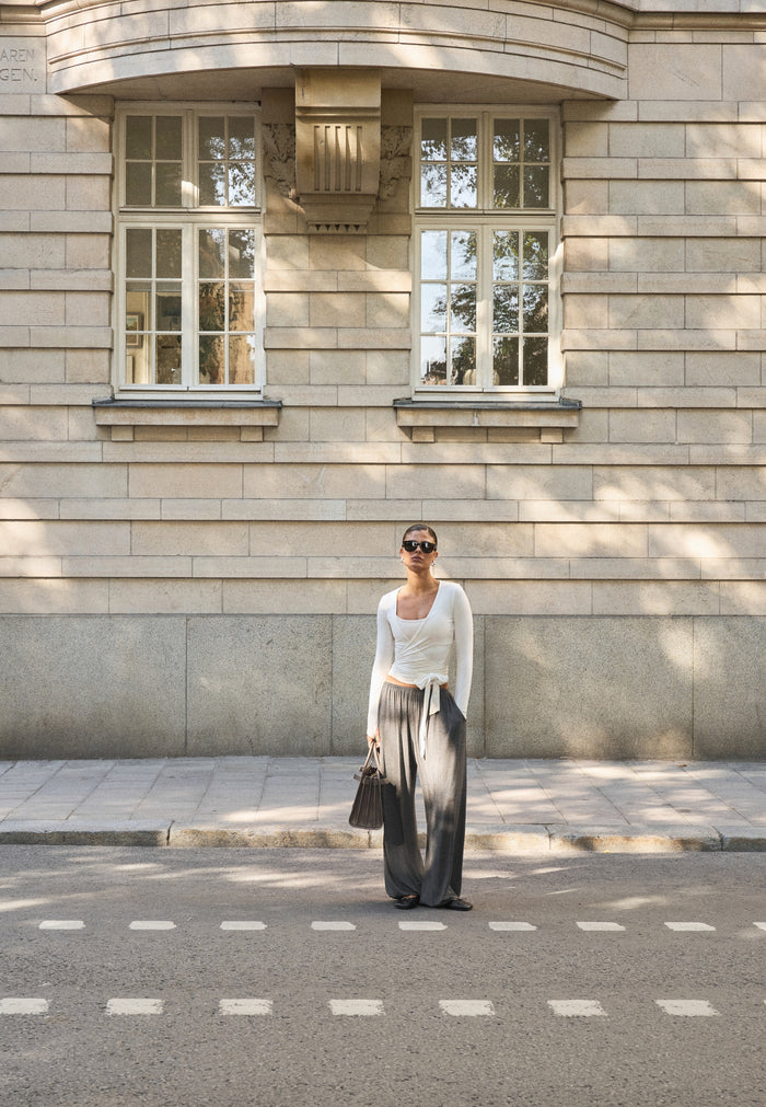 Balloon Pants - Dark Grey Marl