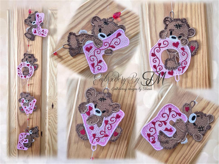 Bears with love/4x4 hoop