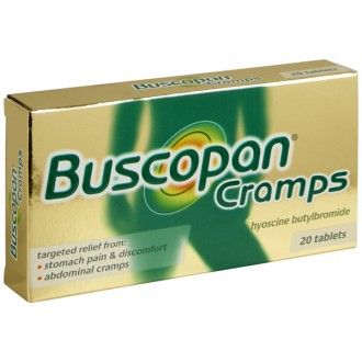 BUSCOPAN CRAMP TABLETS 20S
