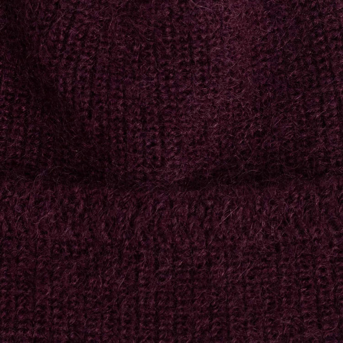 câbleami MOHAIR WATCH CAP, Burgundy