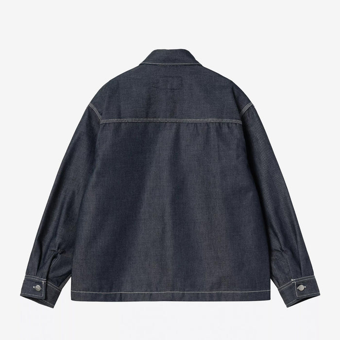 Carhartt WIP W' LOUIS SHIRT JACKET, Blue Rigid