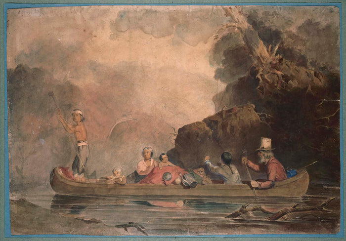 Charles Deas, The Trapper and his Family