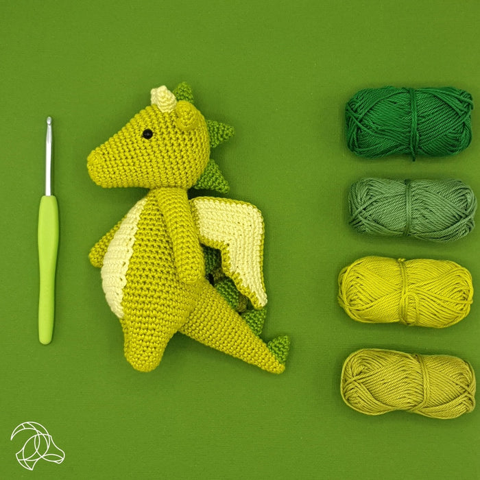 Crochet Kit - Doris Dragon by Hardicraft