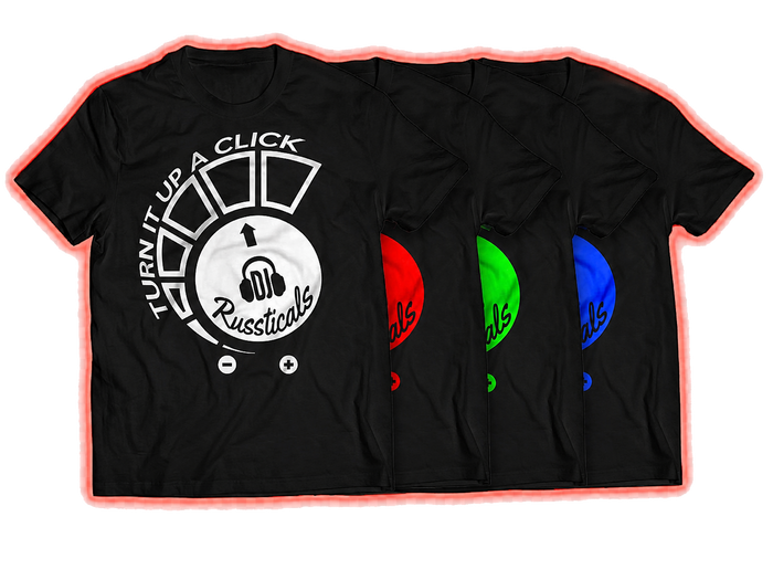 DJR TURN IT UP A CLICK T-SHIRT