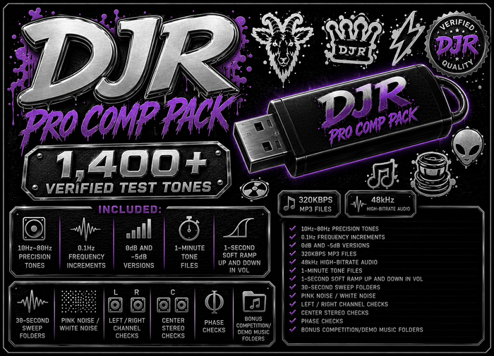 PRO COMP PACK -1400+ Verified Test Tones / No Lanyard