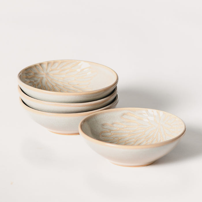 Emilia Small Bowls Set of 4, Misty Moon