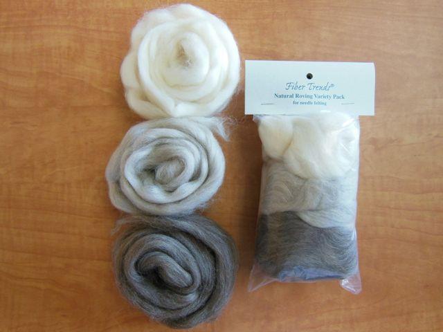 Fiber Trends Roving Natural Variety Pack