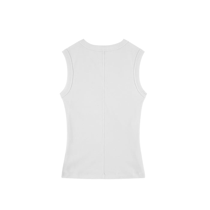 Flore Flore ESMÉ TANK TOP, White