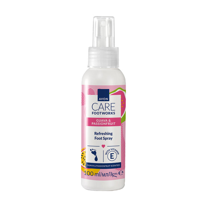 Foot Works Guava & Passion Fruit Refreshing Foot Spray - 100ml