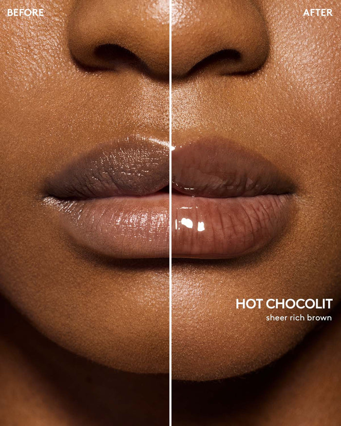 Gloss Bomb Heat Universal Lip Luminizer + Plumper — Hot Chocolit Heat