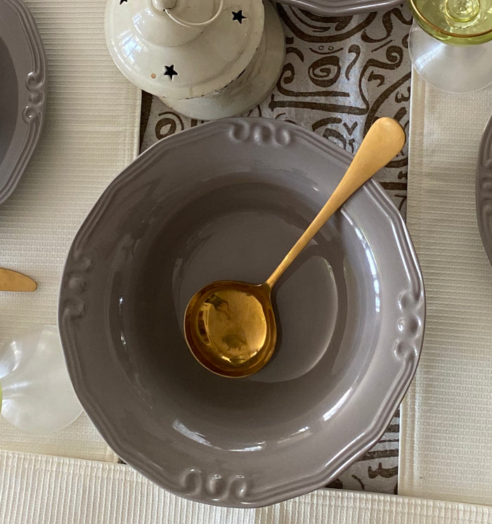 Grey Serving Bowl