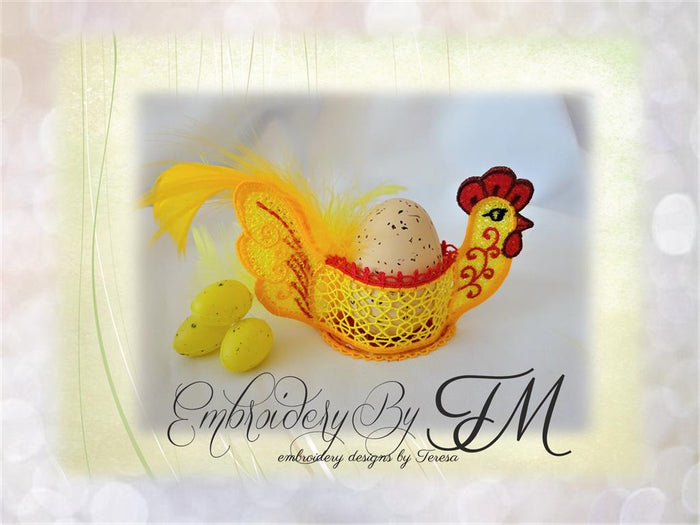 Hen egg holder FSL/ 5x7 hoop