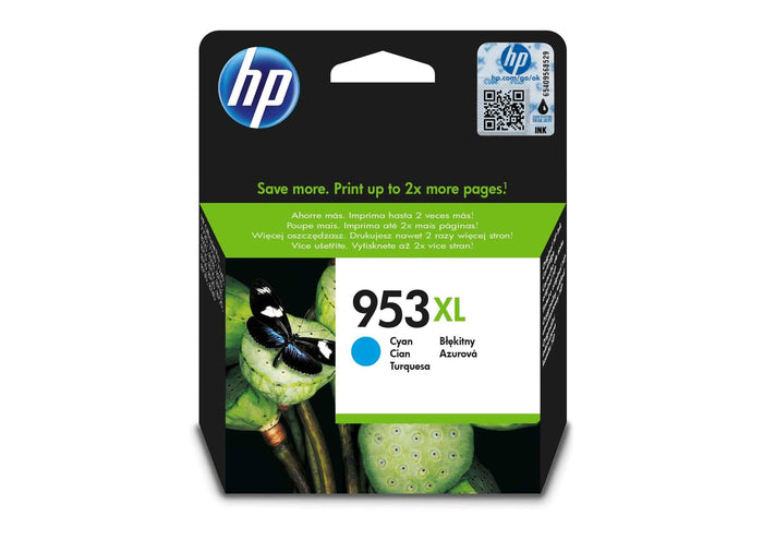 HP 953XL ink cyan - F6U16AE - HP-F6U16AE - tonerandink.co.za