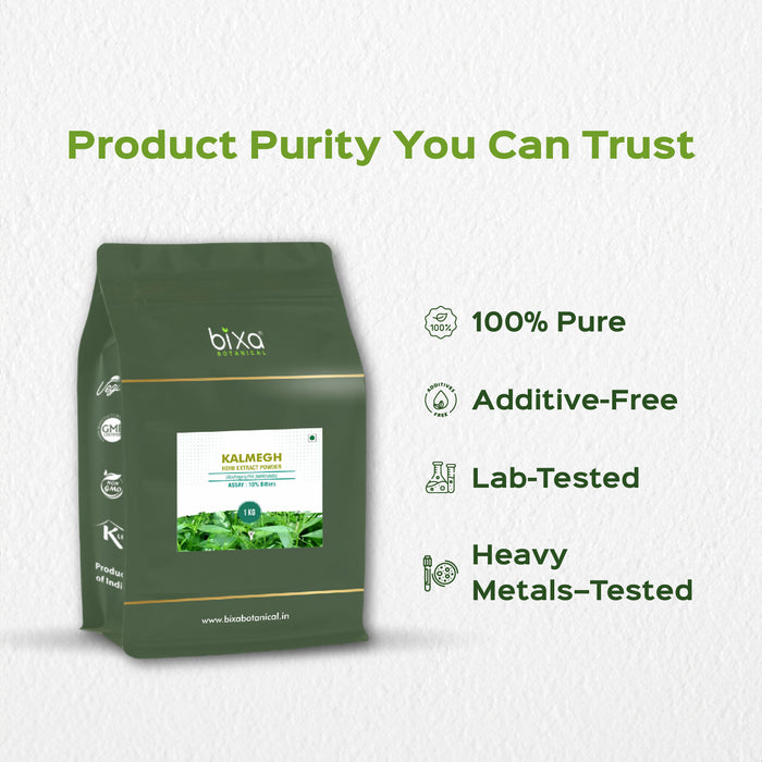 Kalmegh (Andrographis Paniculata) Dry Extract - 10% Total Andrographolide by HPLC