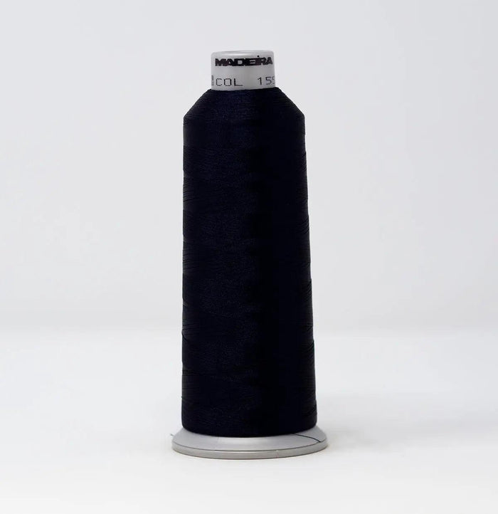 Madeira Polyneon 1555 Carbon Paper Embroidery Thread 5500 Yards