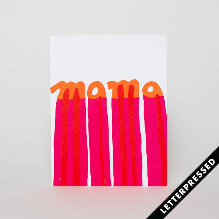 Mama Pink/Orange Card