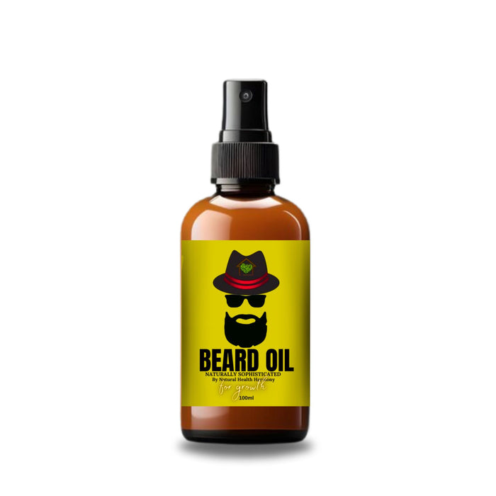 Natural Health Harmony Beard Oil with Oud 100ml