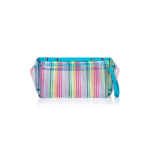 Oh Snaps Sack Rainbow Ocean by della Q - large