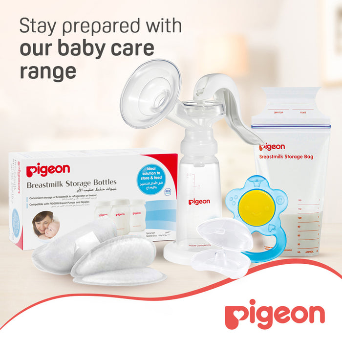 Pigeon Manual Breast Pump - 1 Portable Set, Manual Breast Pumps