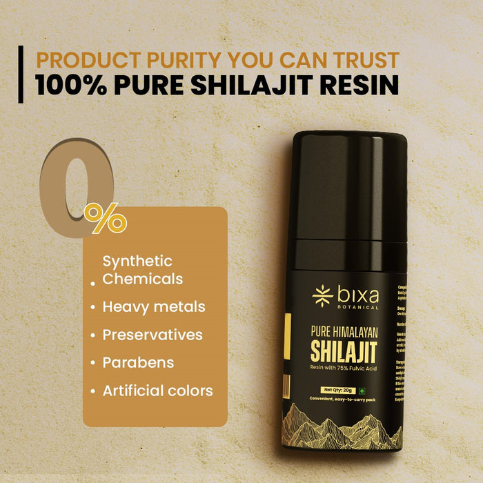 Pure Himalayan Shilajit Resin Pump