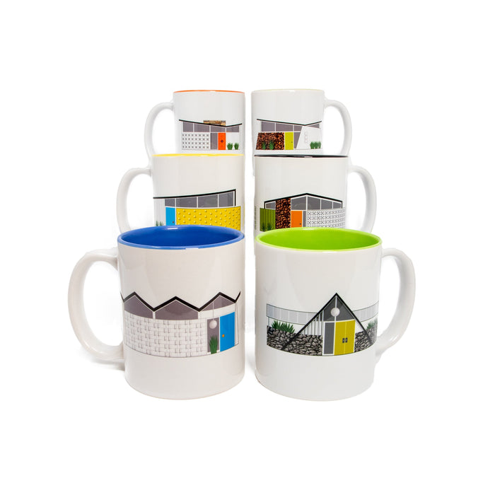 Ranch Club Estates Midcentury House Mug - Destination PSP