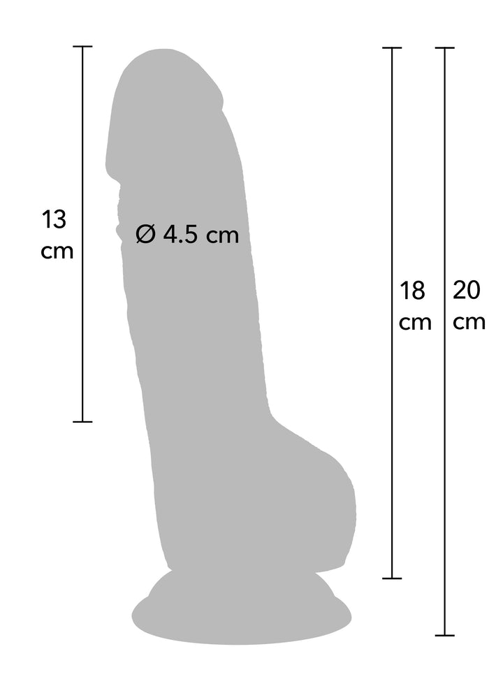 Realistic Dildo PVC 18 cm