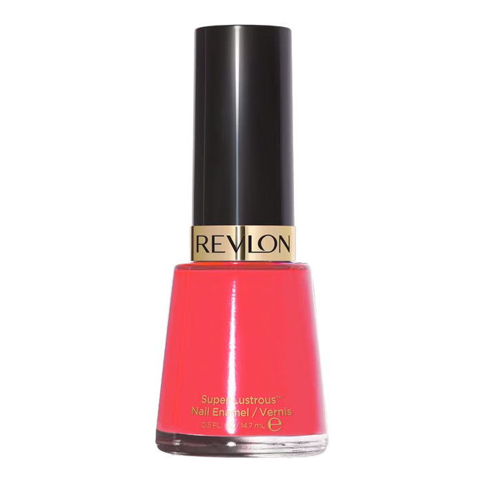 Revlon Super Lustrous Nail Enamel 990 ONE PERFECT CORAL - chip-resistant, quick-dry colour