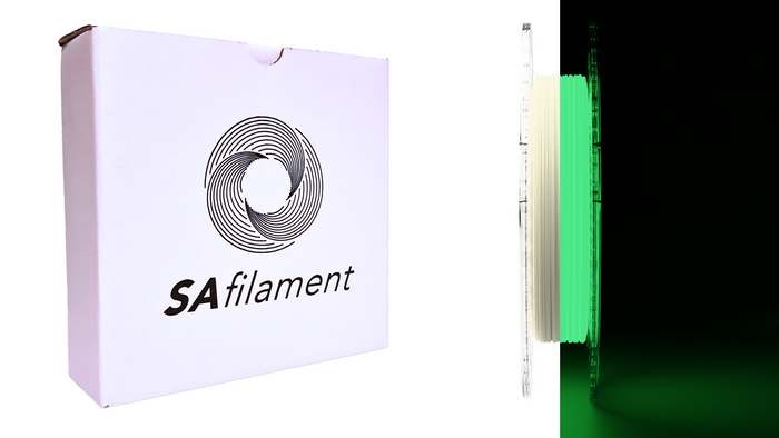 SA Filament SBS Glow-in-the-Dark Filament 1.75mm / 500g