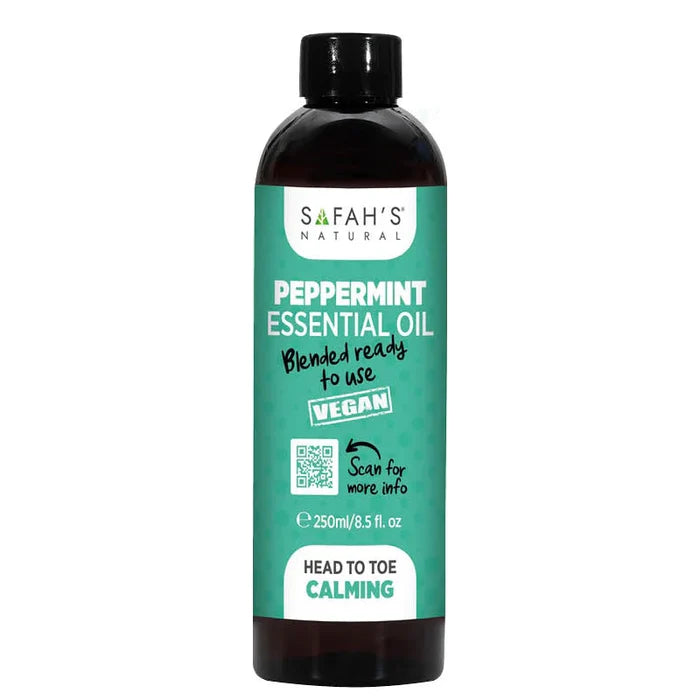 Safahs Natural Blended Peppermint Oil 250ml