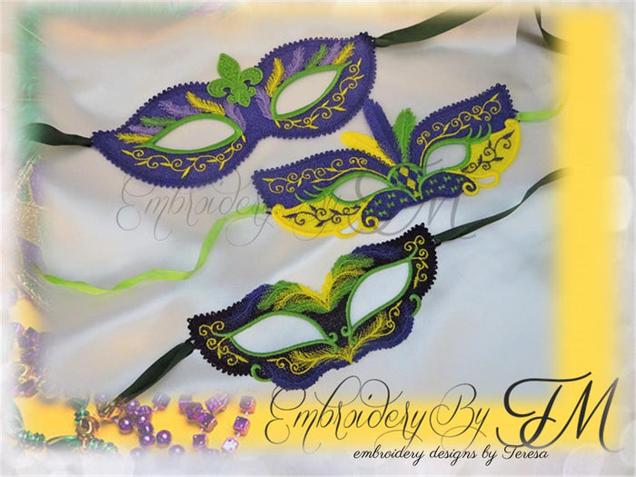 Set of masks / Mardi Gras