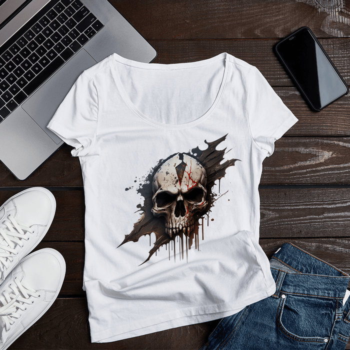 Skull Grunge Design - HeatPressNation