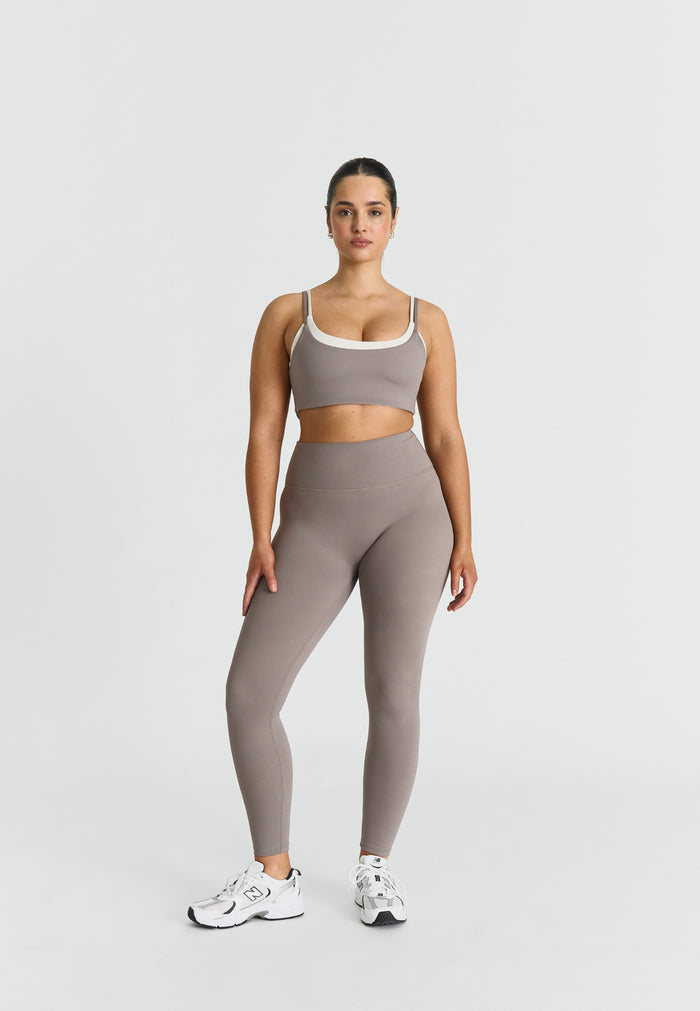 Softsculpt Double Layer Bra Clay
