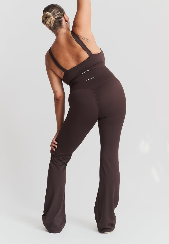 Softsculpt Flared Leggings Espresso