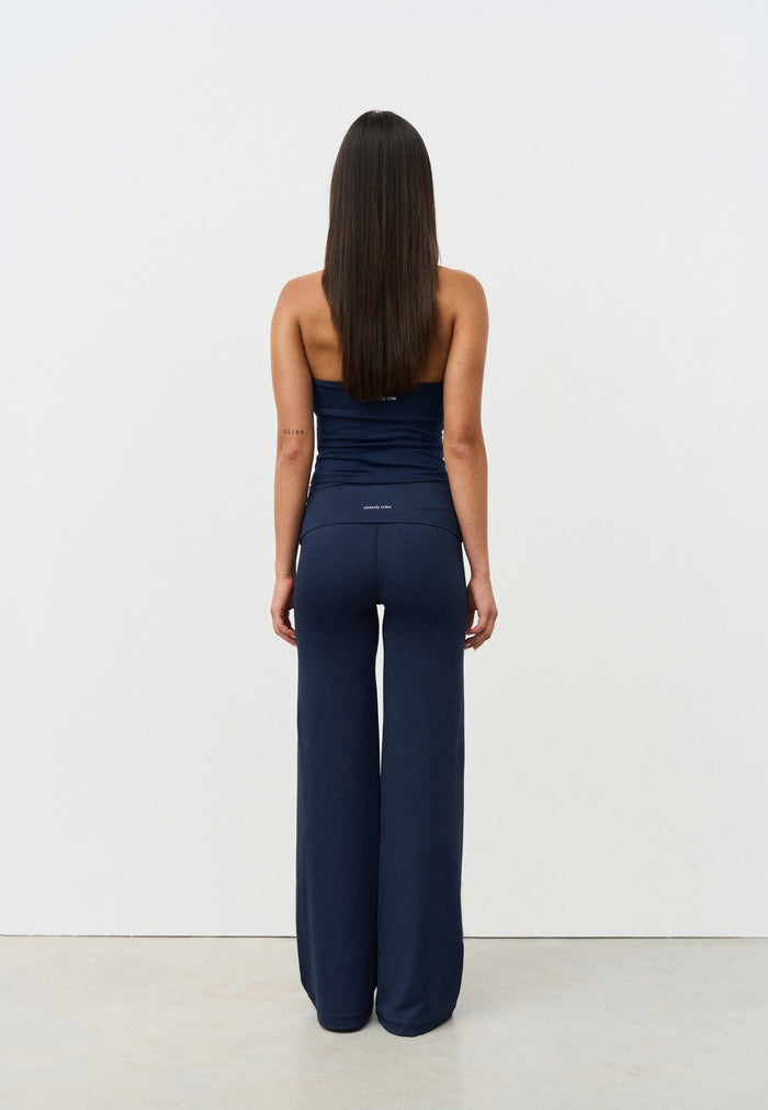 Softsculpt Halter Neck Top - Navy