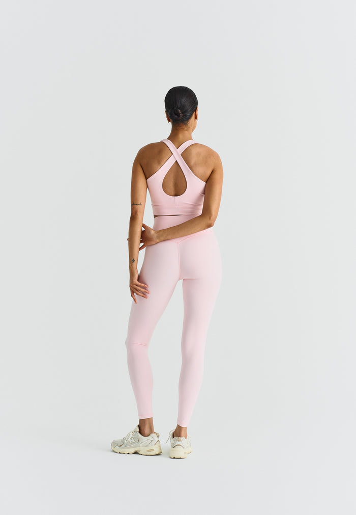 Softsculpt V-neck Cross Back Bra Ballet Slipper