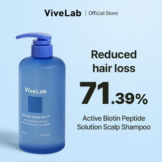 ViveLab Active Grow BP7 Biotin Peptide Shampoo 550ml