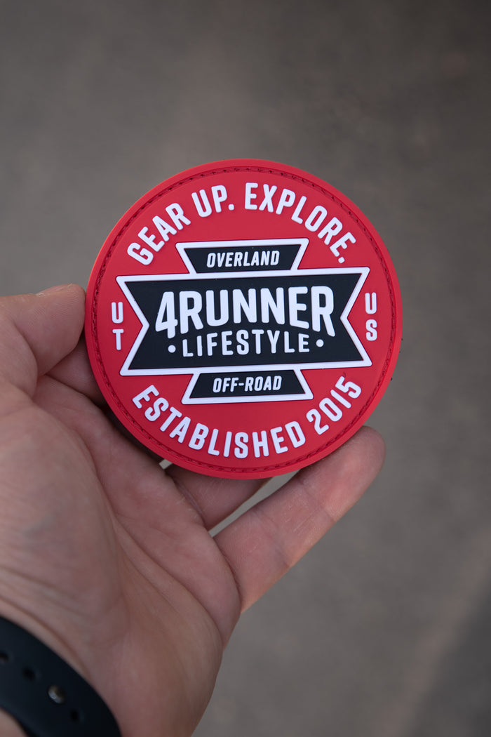 4Runner Lifestyle Red Flagstaff Patch