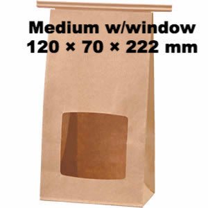Seiwa: Wire Fold Craft Bags with Window - Yunomi.life