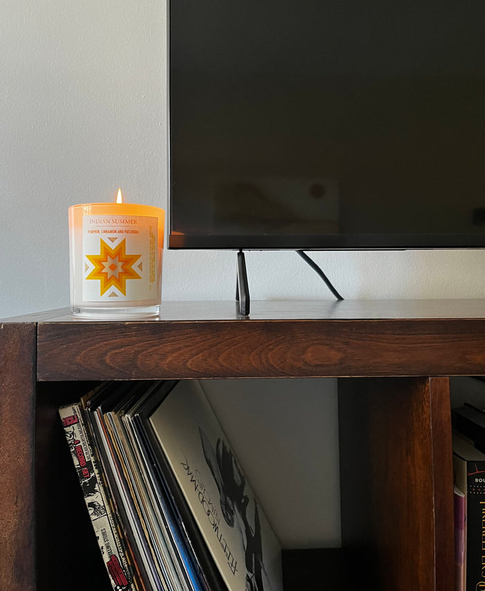 NEW!! Indian Summer - 10oz Soy Candle - LODGE Soy Candles