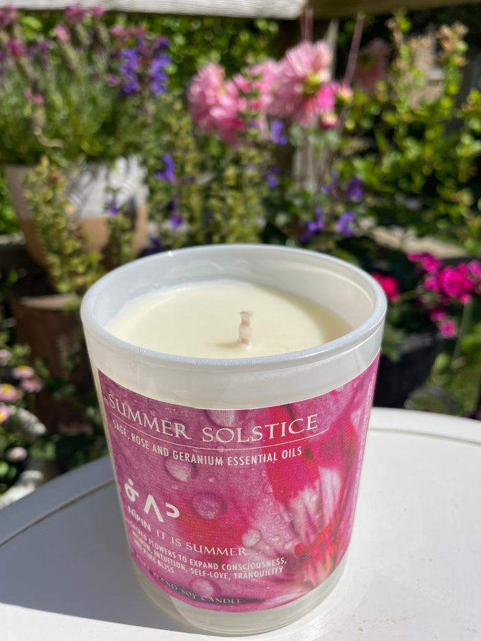 Summer Solstice - 10oz Special Edition Soy Candle - LODGE Soy Candles