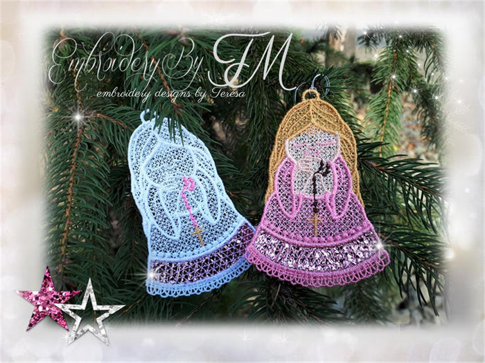 A praying girl FSL / 4x4 hoop