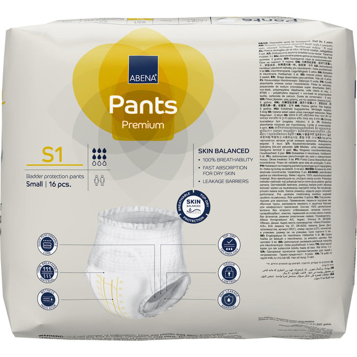 Abena Pants Premium Pull - On Underwear Level 1 - 1000021318-Pack - LL Medico