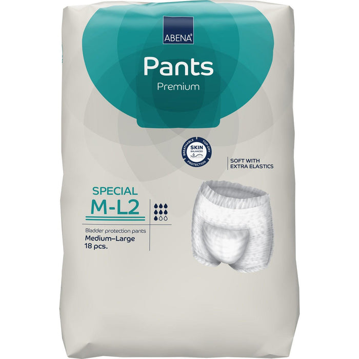 Abena Pants Premium Special Pull - On Absorbent Underwear Level 2 - 1999905376-Pack - LL Medico