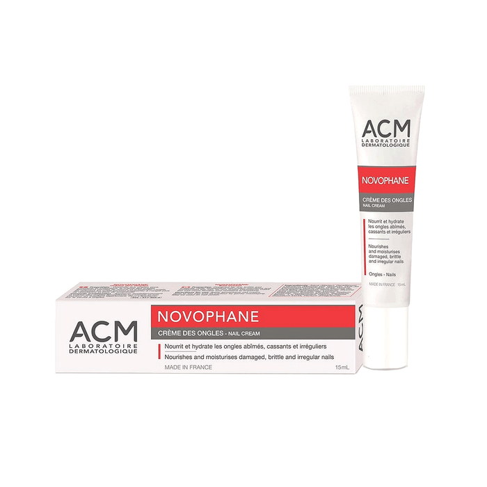 ACM Novophane Nail Cream For Damaged & Brittle Nails - 15ml, Nail Care