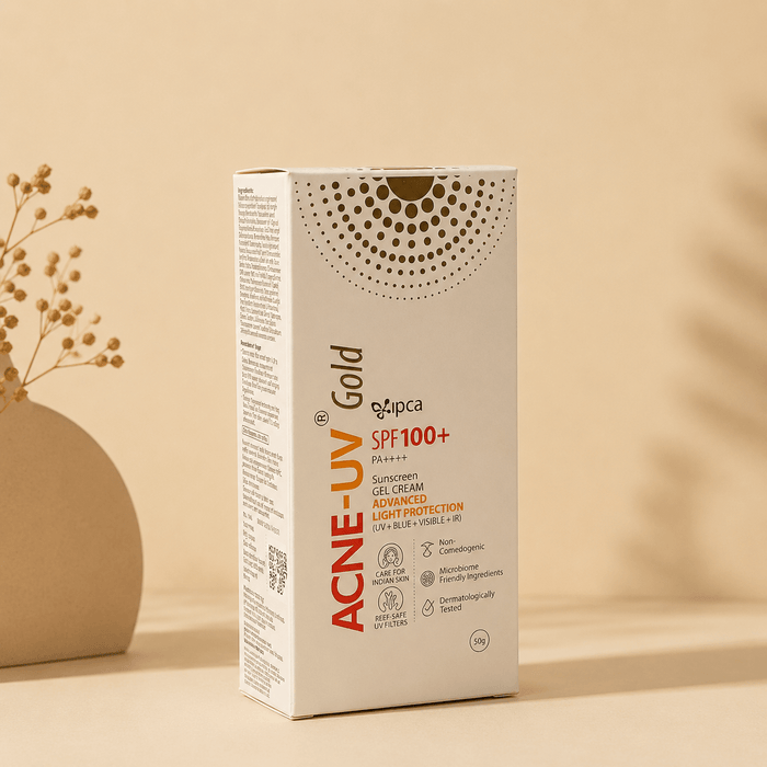 Acne-UV Gold SPF 100+ PA+ Sunscreen 50g - Cosmosentials