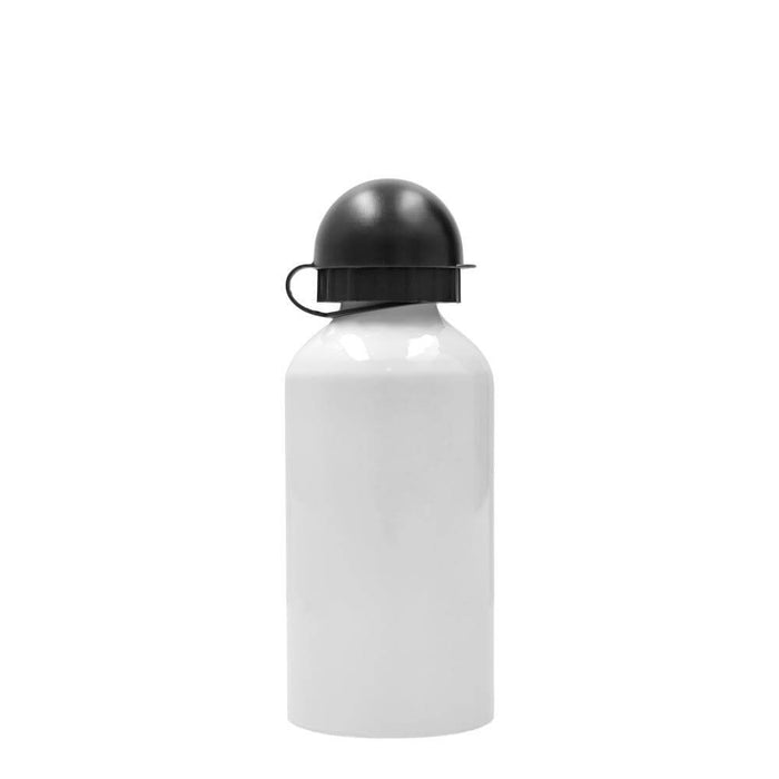 Aluminium Sublimation Bottle 500 ml - White, 2 Tops