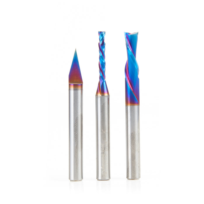 AMS-251-K 3-Pc CNC Spektra™ Signmaking Pack, 1/4 Inch Shank