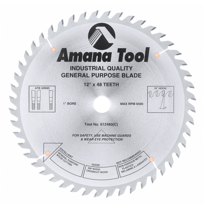 #option_612480 - 12 Inch Dia x 48T ATB, 15 Deg, 1 inch Bore