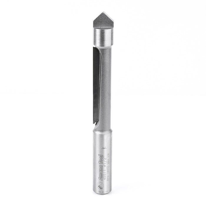 #option_45511 - Panel Pilot Concave Grind 1/2 Dia x 2 Inch x 1/2 Shank Single Flute